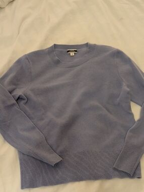 J. Crew Men’s Crewneck Sweater in Light Lavender Blue